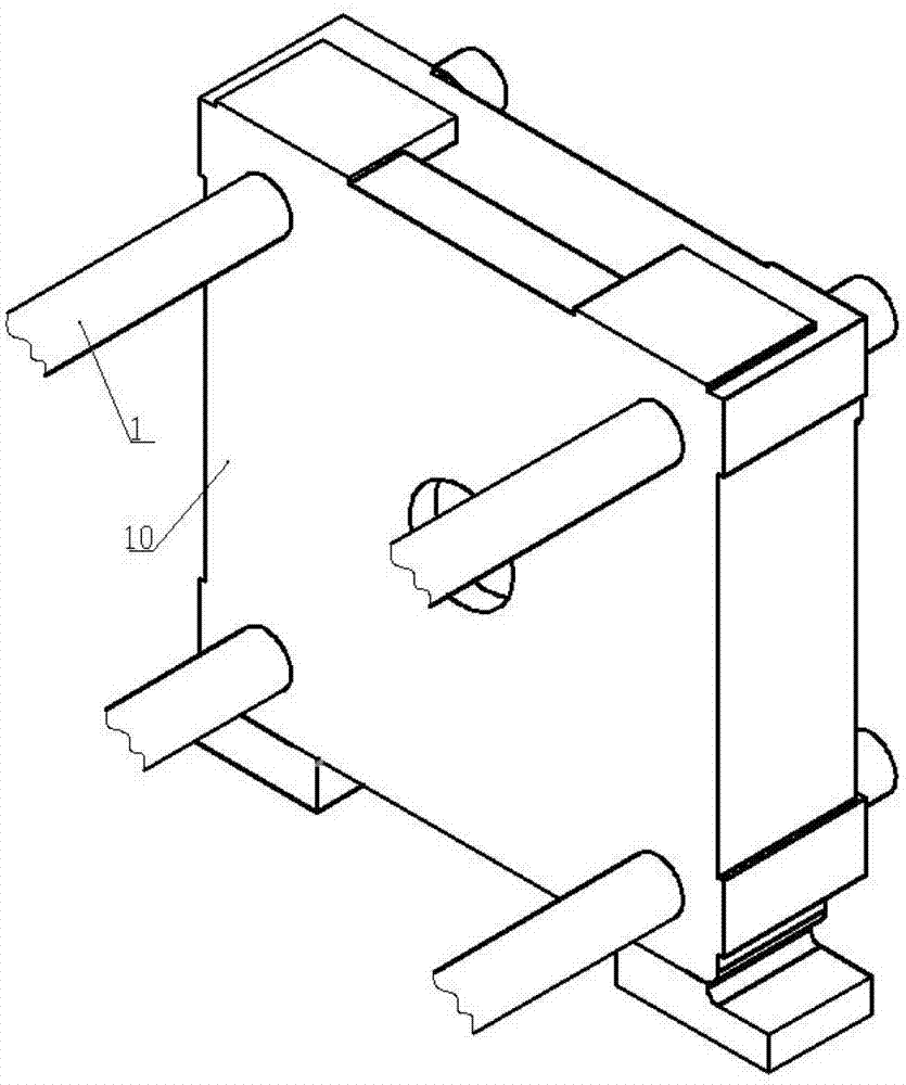 Ball screw pair-driven clamping mechanism