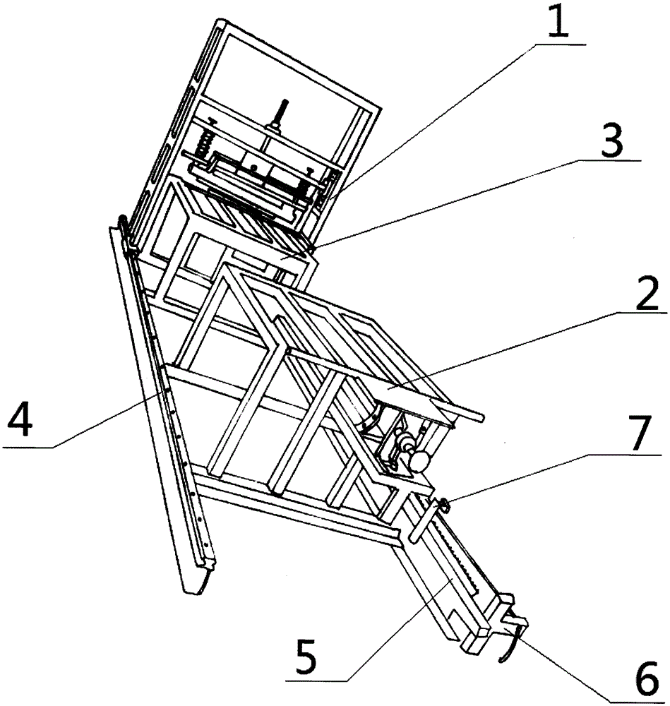 Wiredrawing device for door plank face