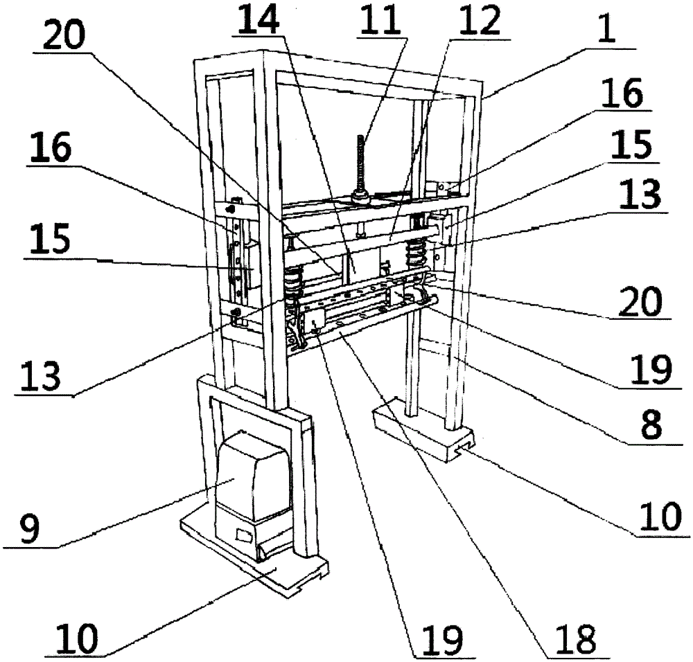 Wiredrawing device for door plank face