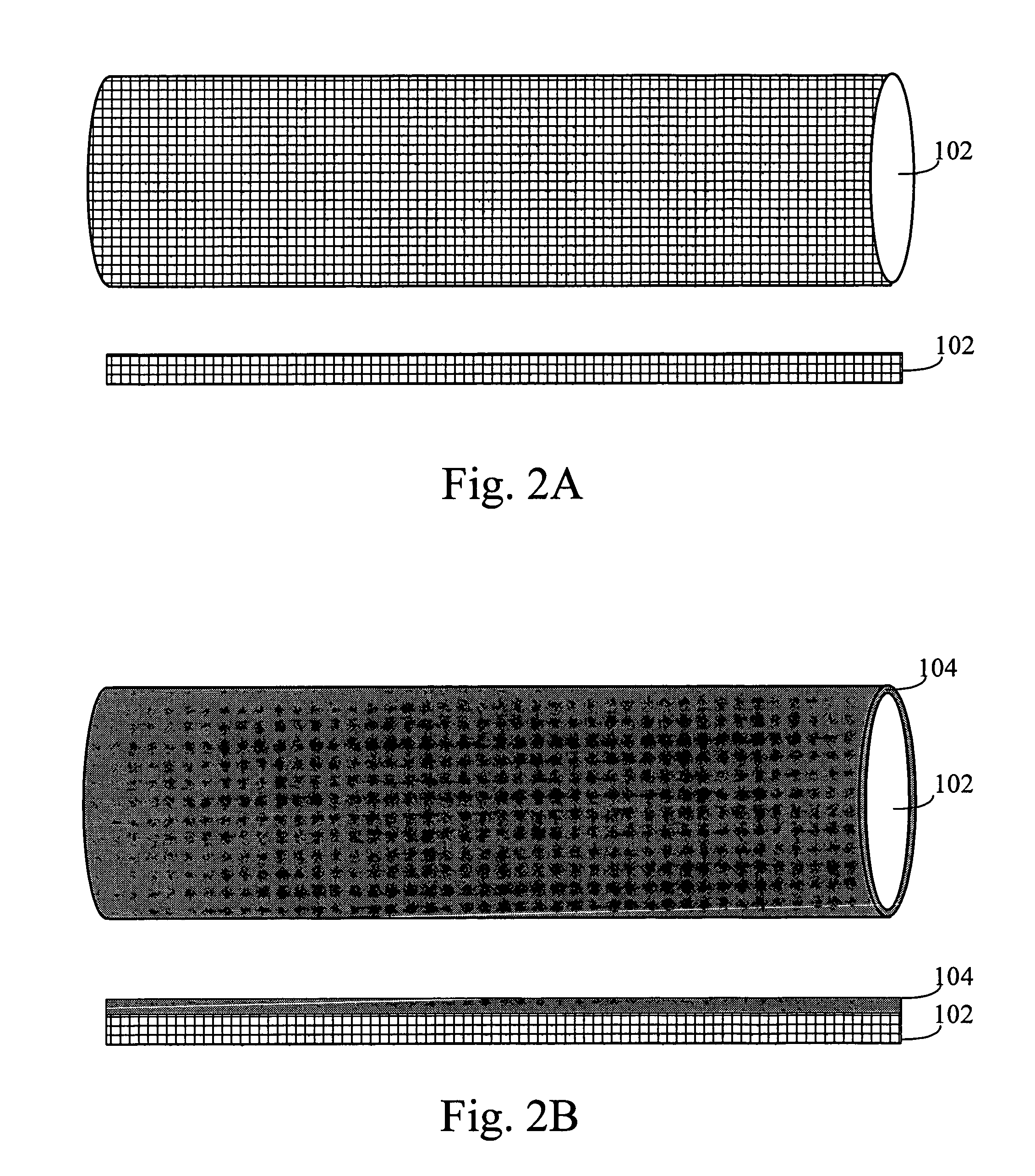 Monolithic integration of cylindrical solar cells