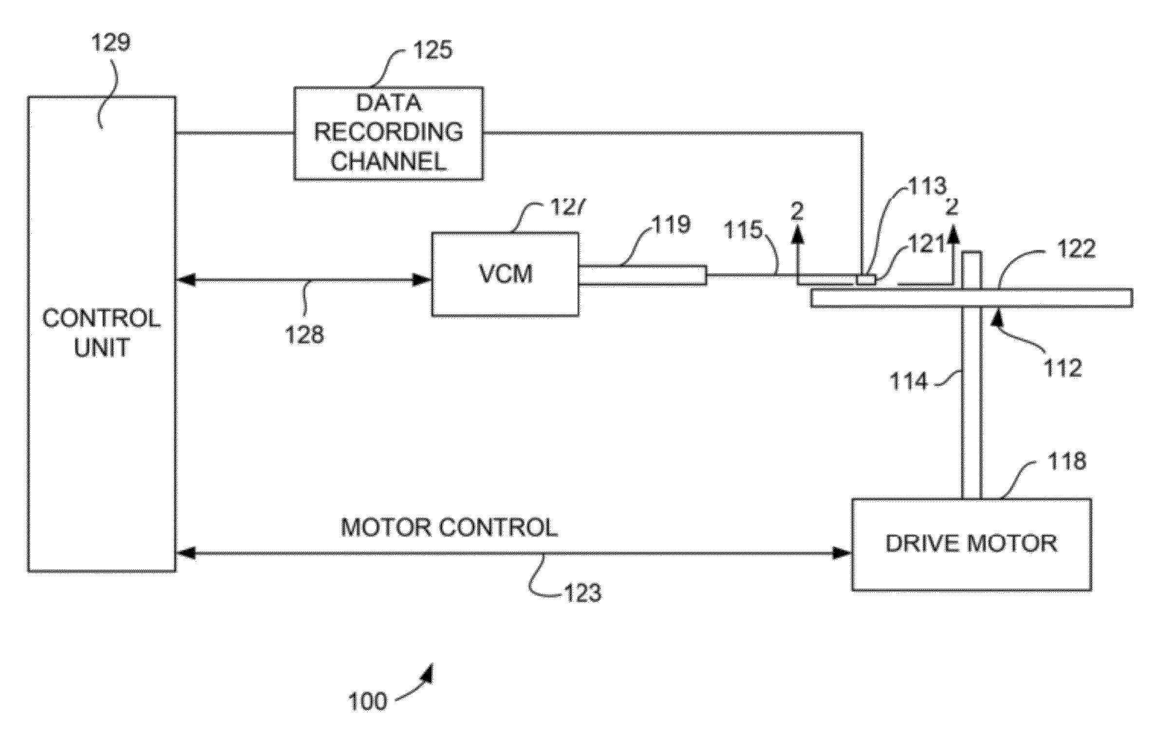 Thermal fly height control magnetic recording head having a novel heating element geometry