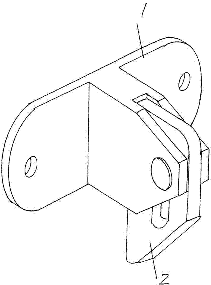 Drawer self-locking mechanism of tool box cabinet