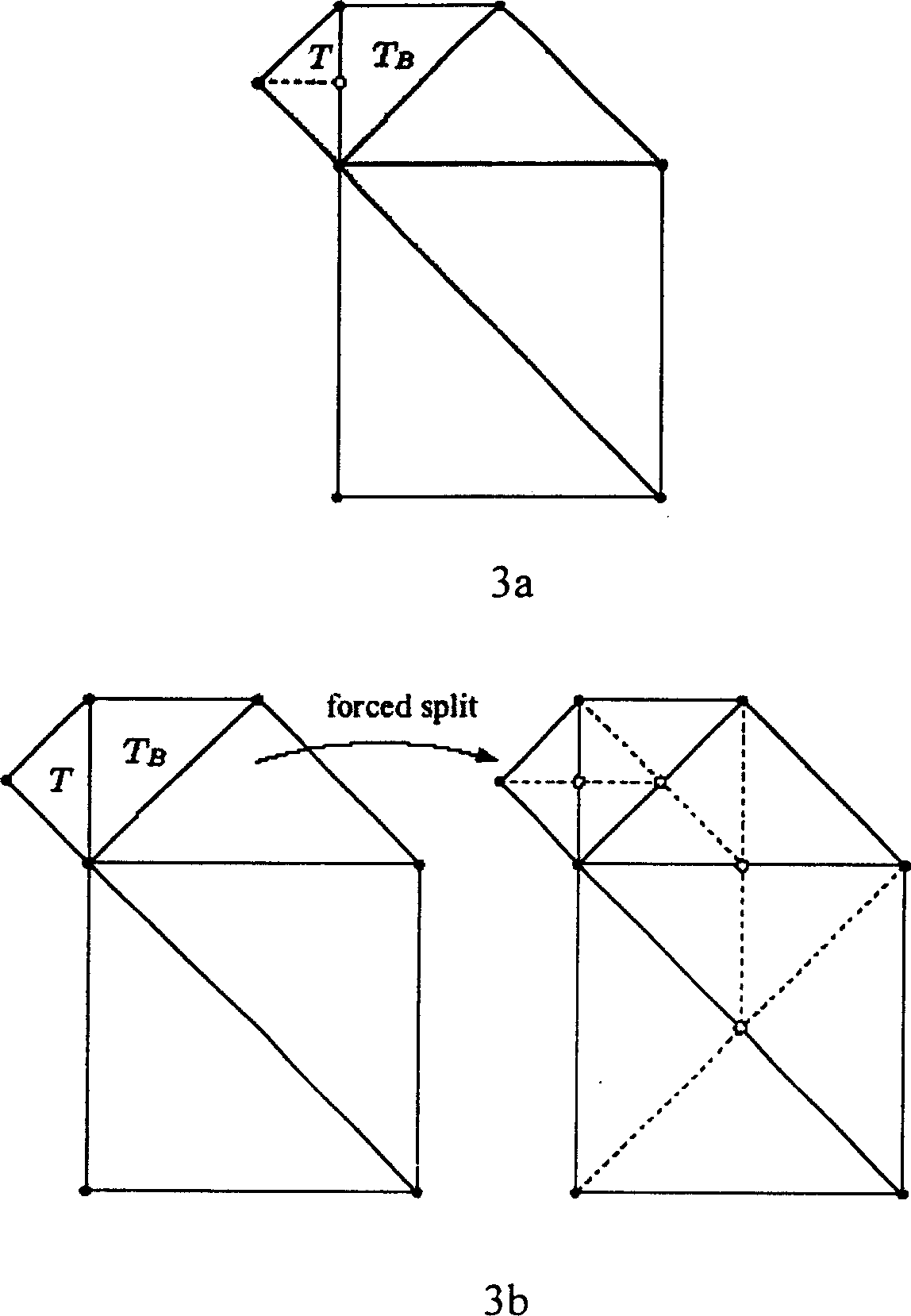 Landform grid generating method being correlated with viewpoint and based on four-queue optimization