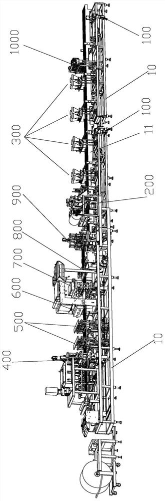 Primary-secondary cup food production method and production line