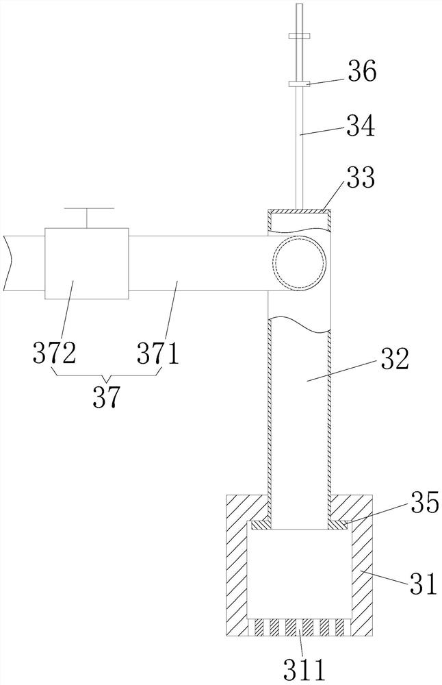 Temperature adjusting device for overflow port of glass production line