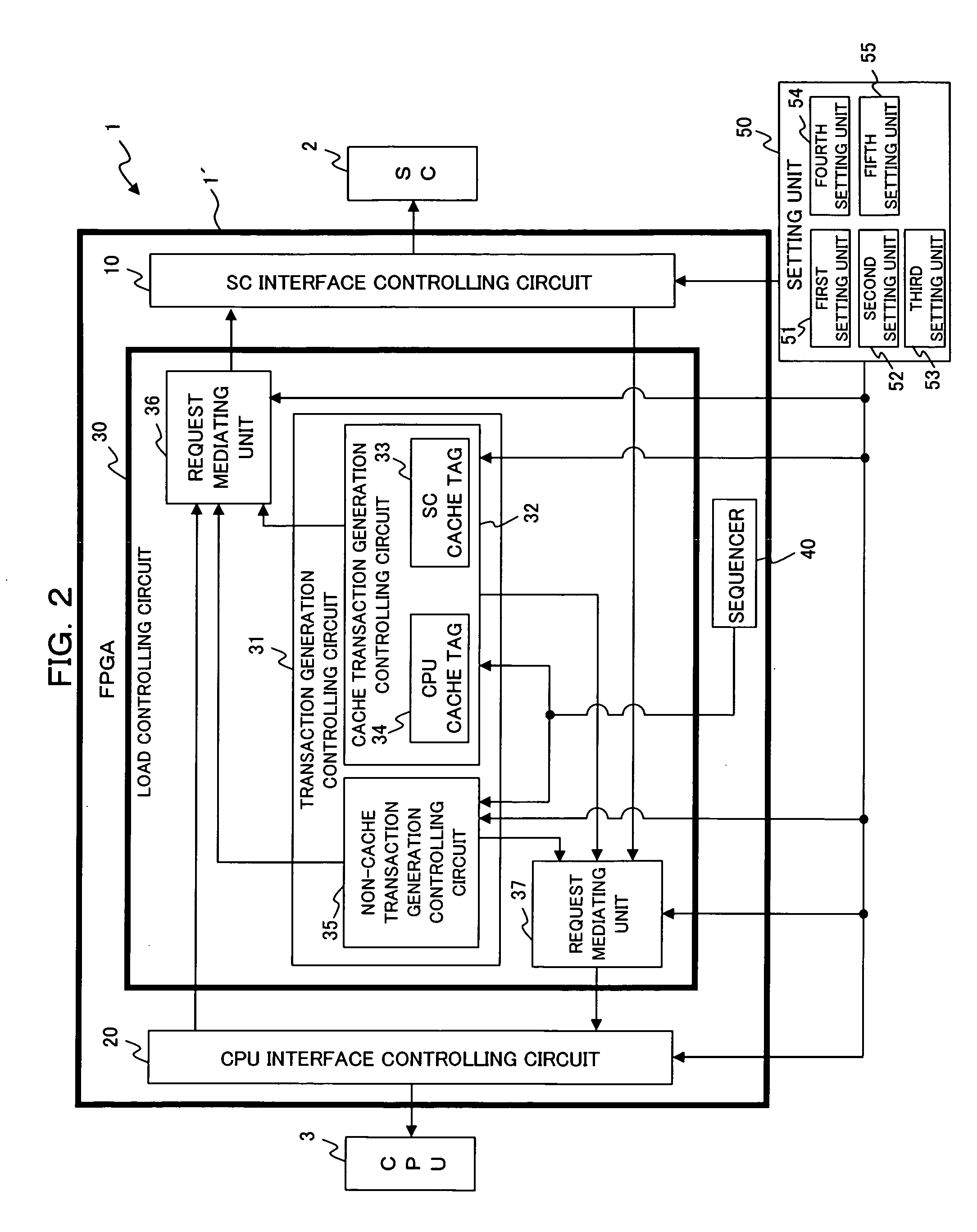 Speed converting apparatus with load controlling function and information processing system