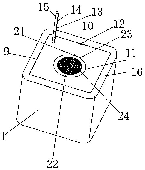 External pet water dispenser