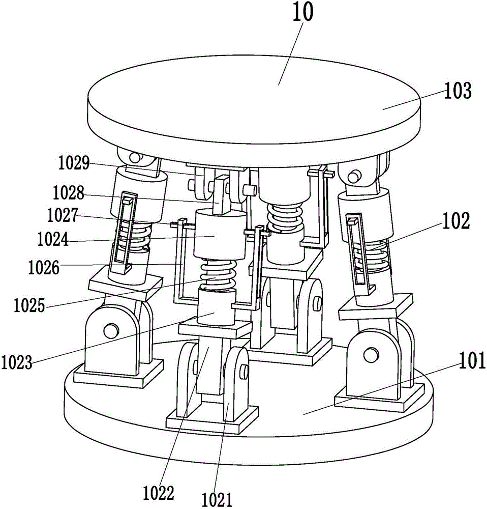 Positioning mobile device used for processing of capsules