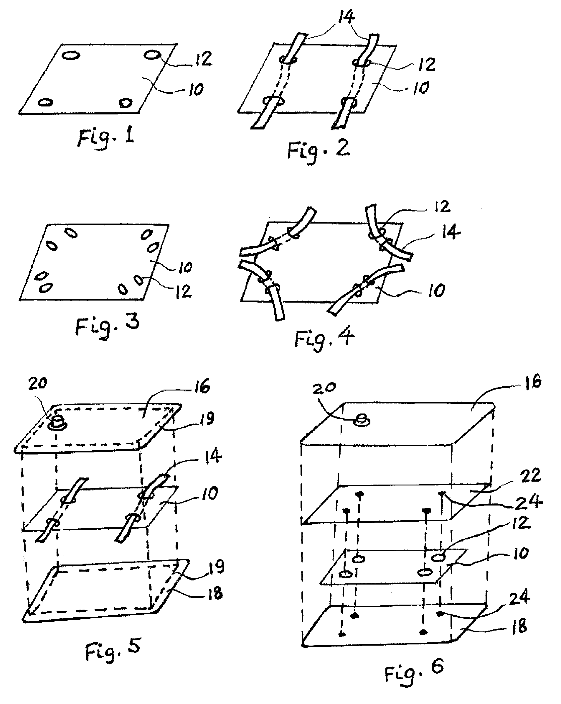 Cushion with a stiffening insert