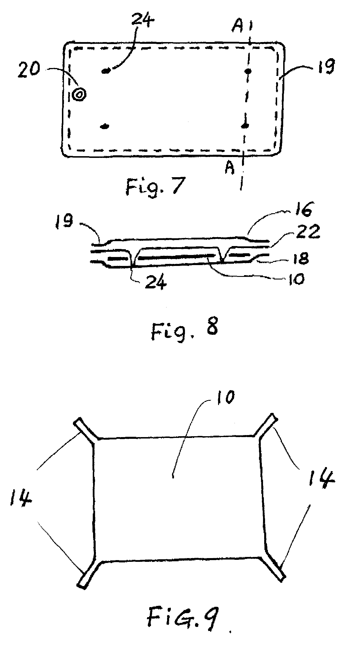 Cushion with a stiffening insert