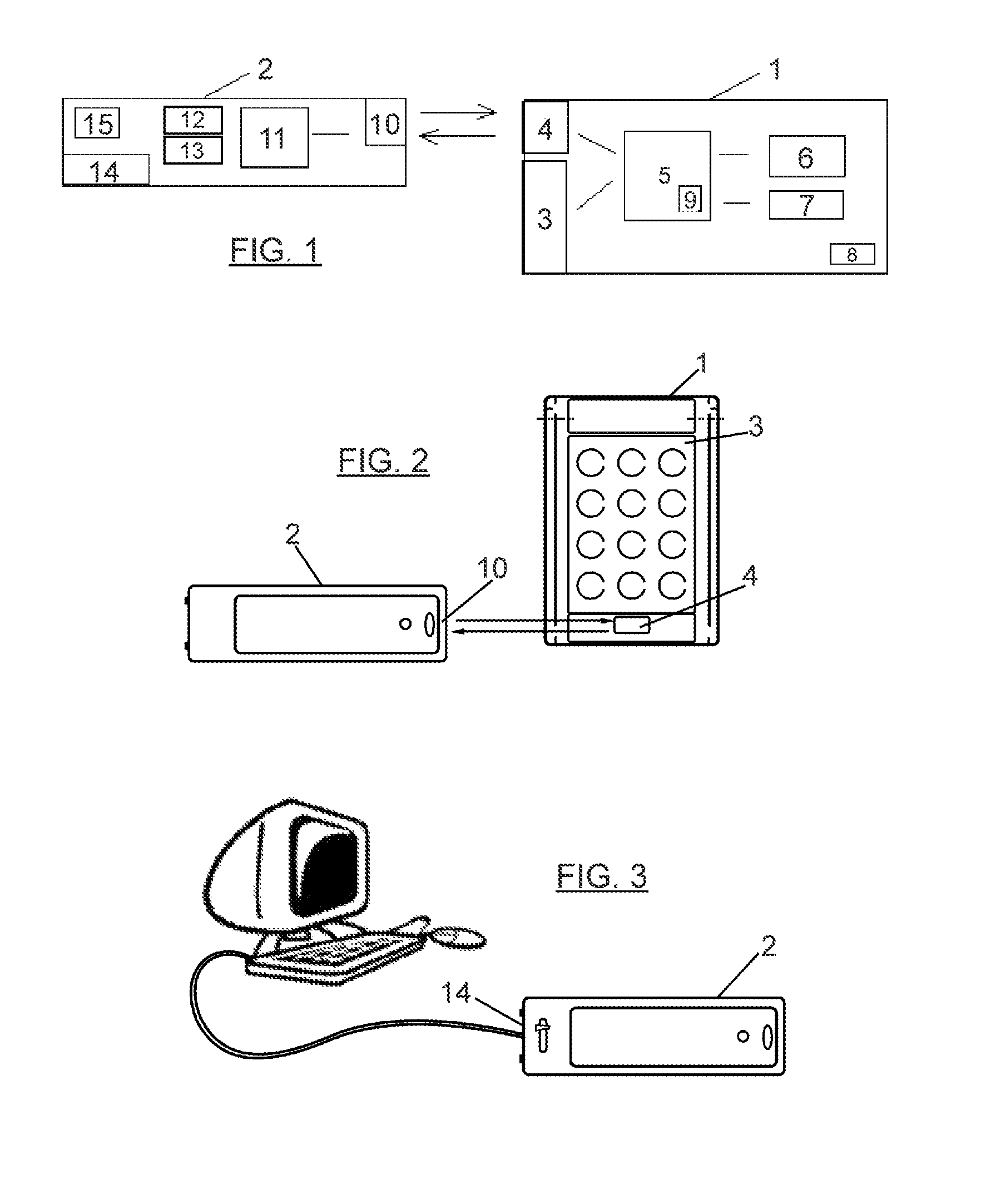 Locking system with infrared communications