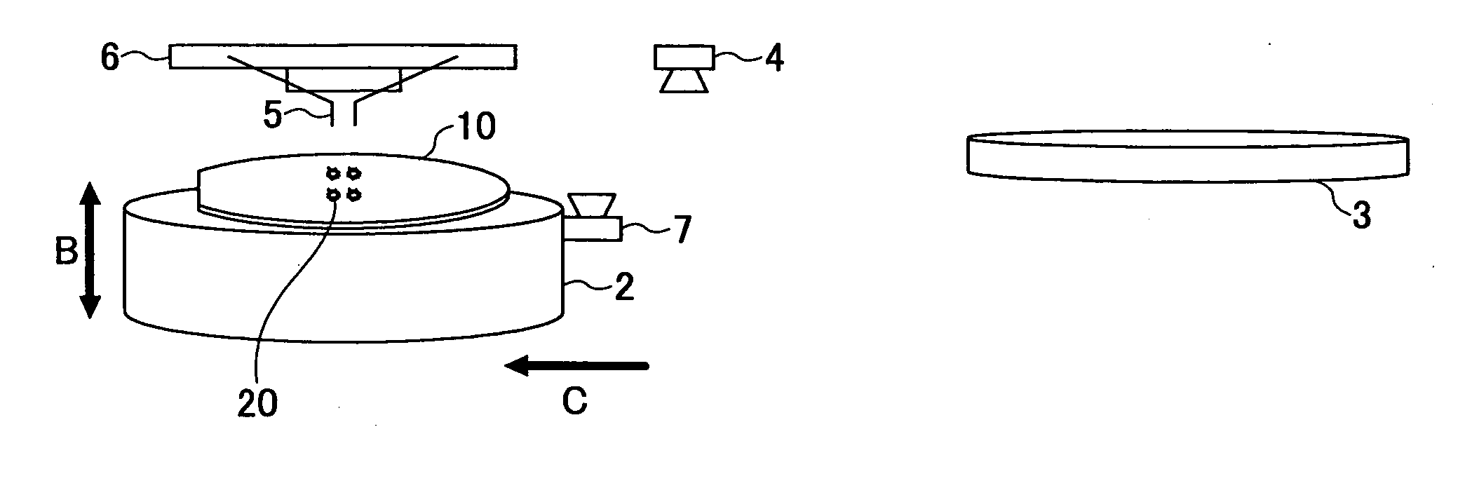 Evaluation method of probe mark of probe needle of probe card