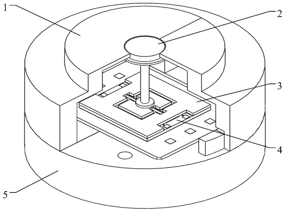 MEMS friction sensor automatic packaging device based on visual positioning technology