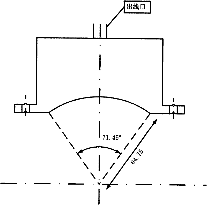 On-line detection system and detection method for pipe (bar) ultrasonic phased array