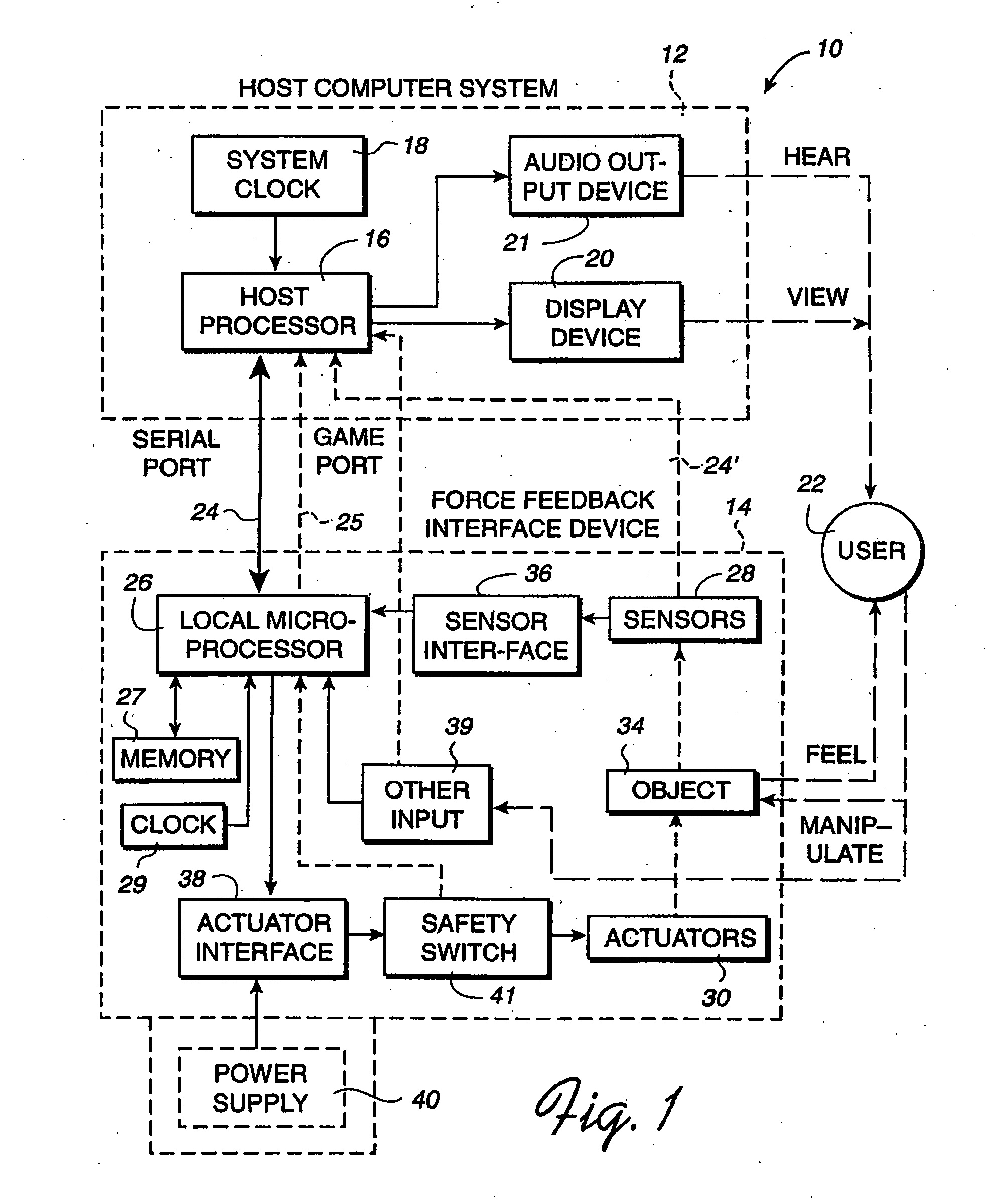 Method and apparatus for designing force sensations in force feedback computer applications