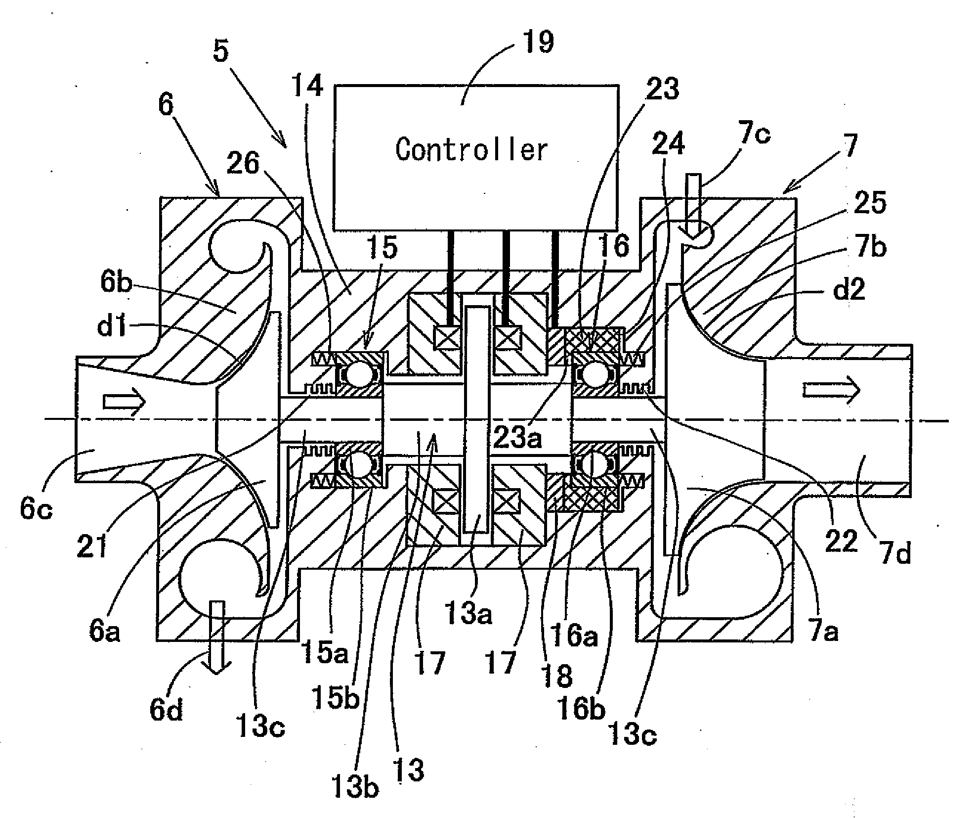 Turbine unit for refrigerating/cooling air cycle