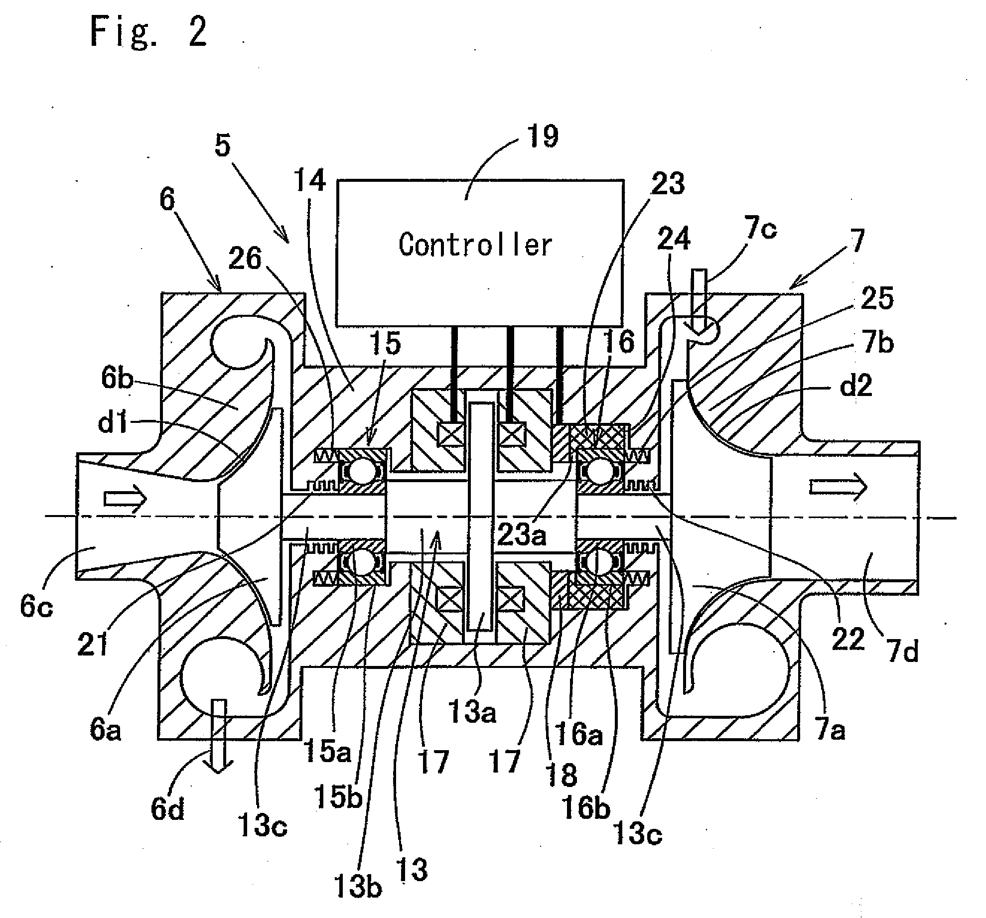 Turbine unit for refrigerating/cooling air cycle