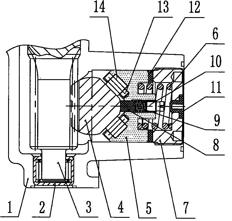 Steering mechanism capable of improving friction performance and abnormal sound