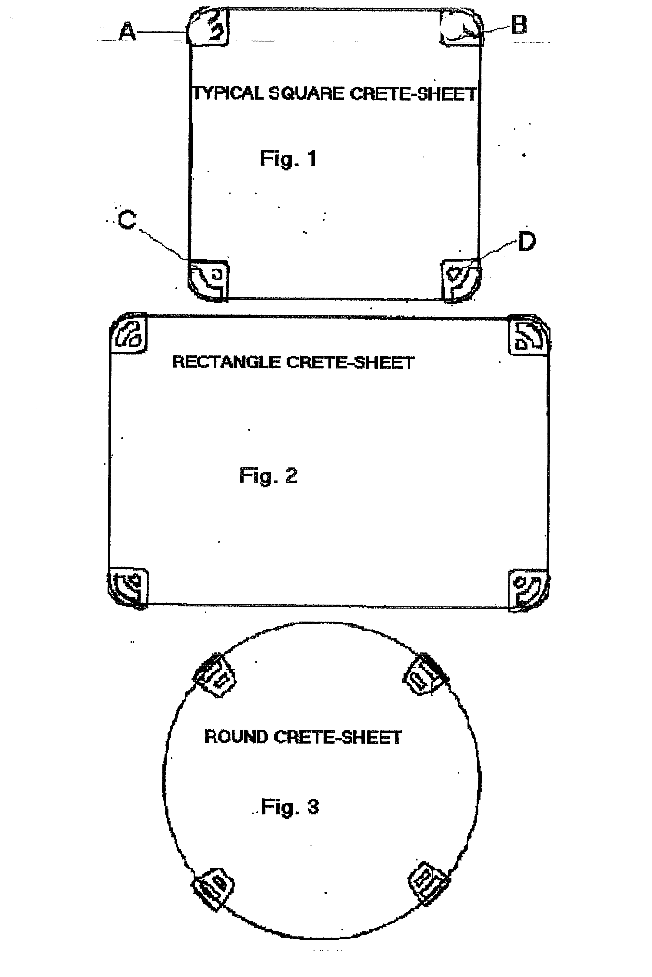 Portable mixing sheet with handles