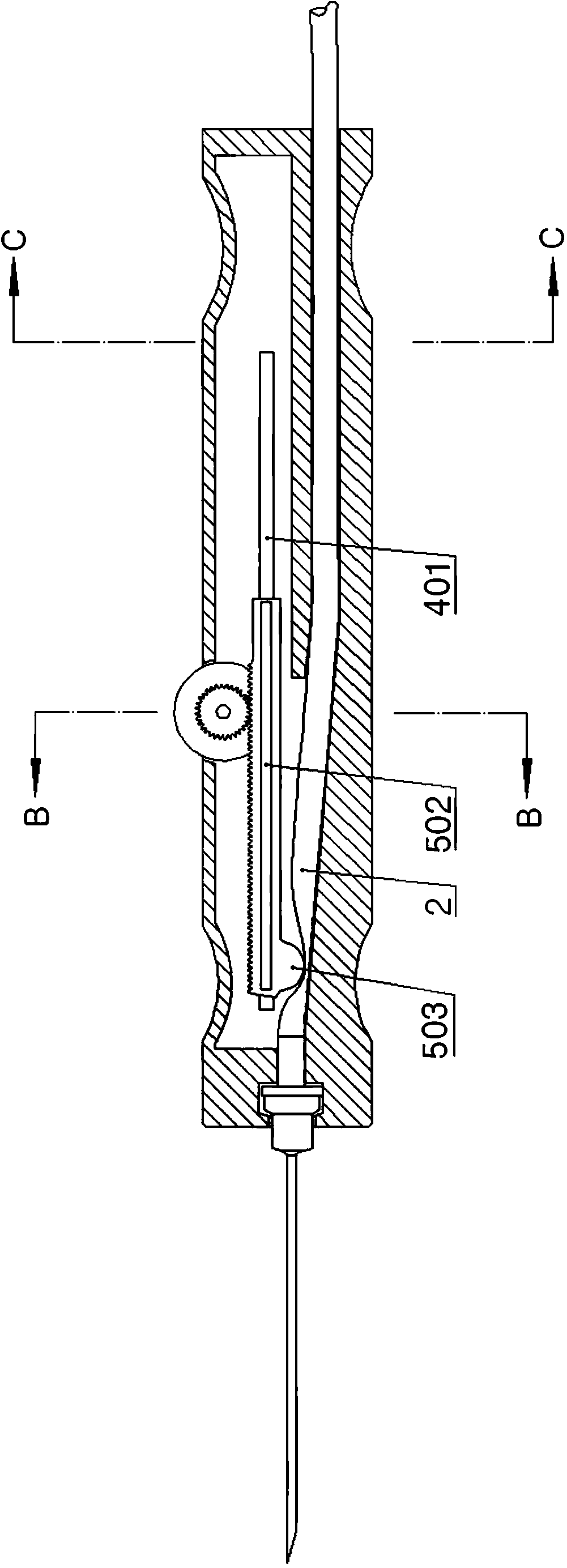 Pen holding type liquid dropping controller