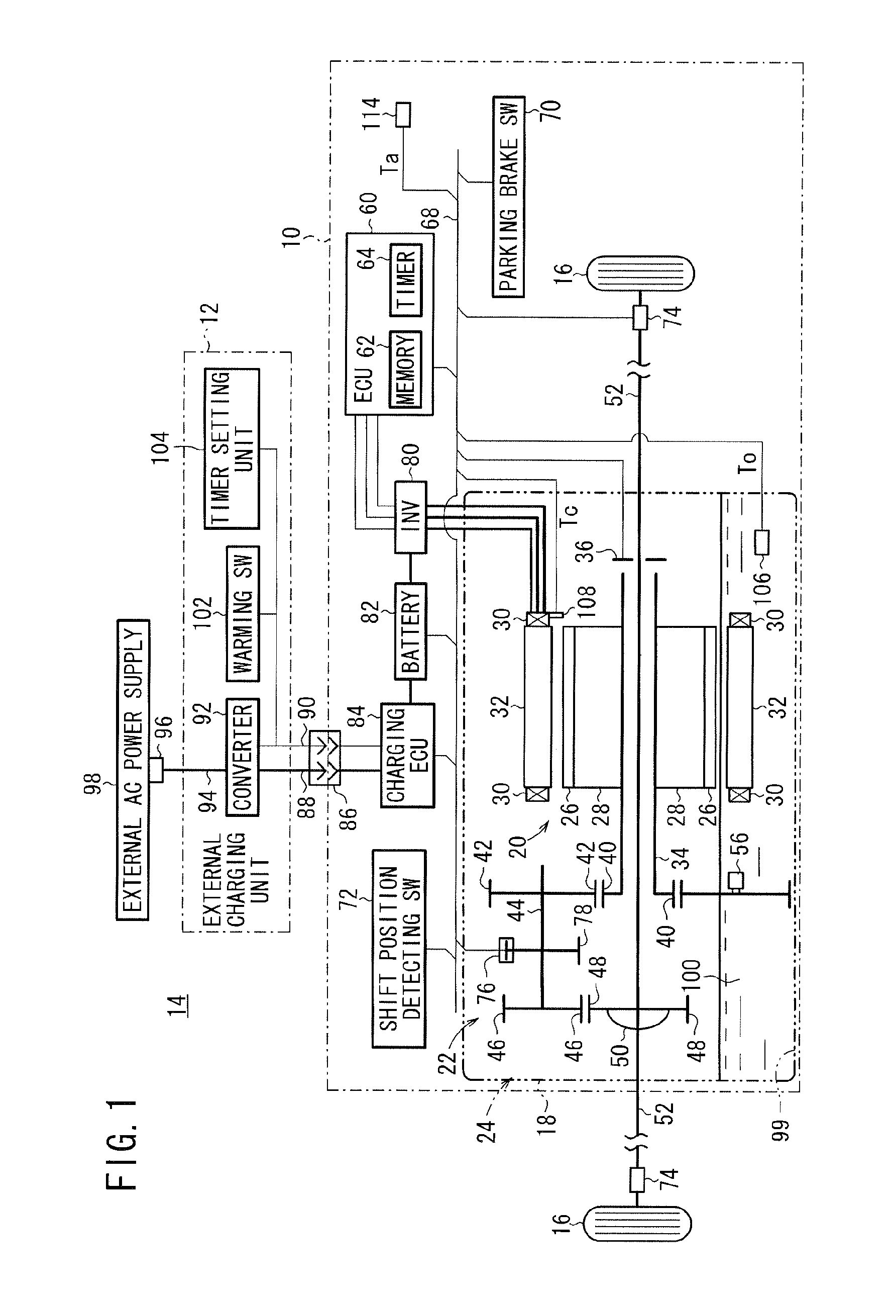 Method of and apparatus for controlling oil temperature increase for electric vehicle and electric vehicle