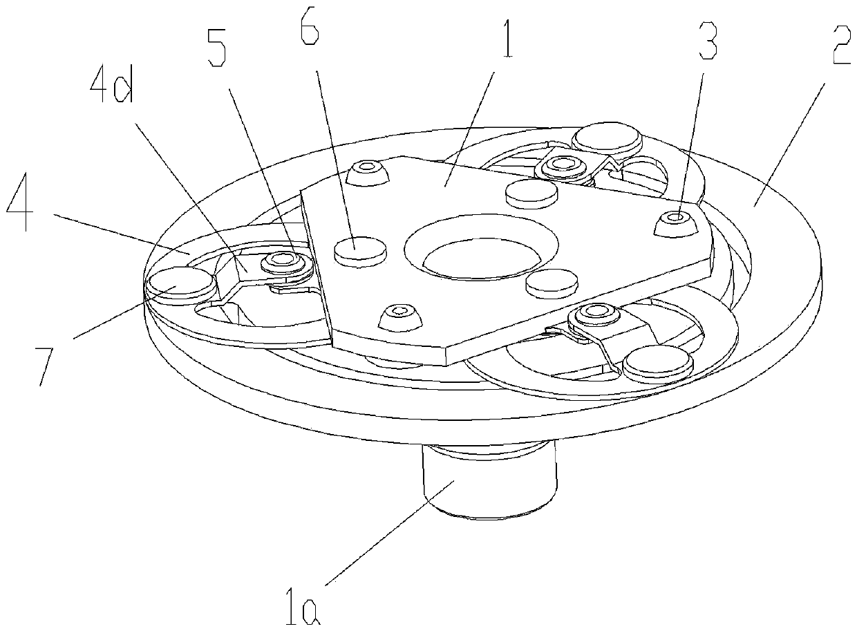 A shock-absorbing and noise-reducing drive disc assembly for an electromagnetic clutch