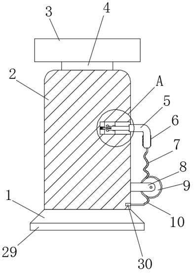 Charging pile convenient for fixing charger and using method thereof