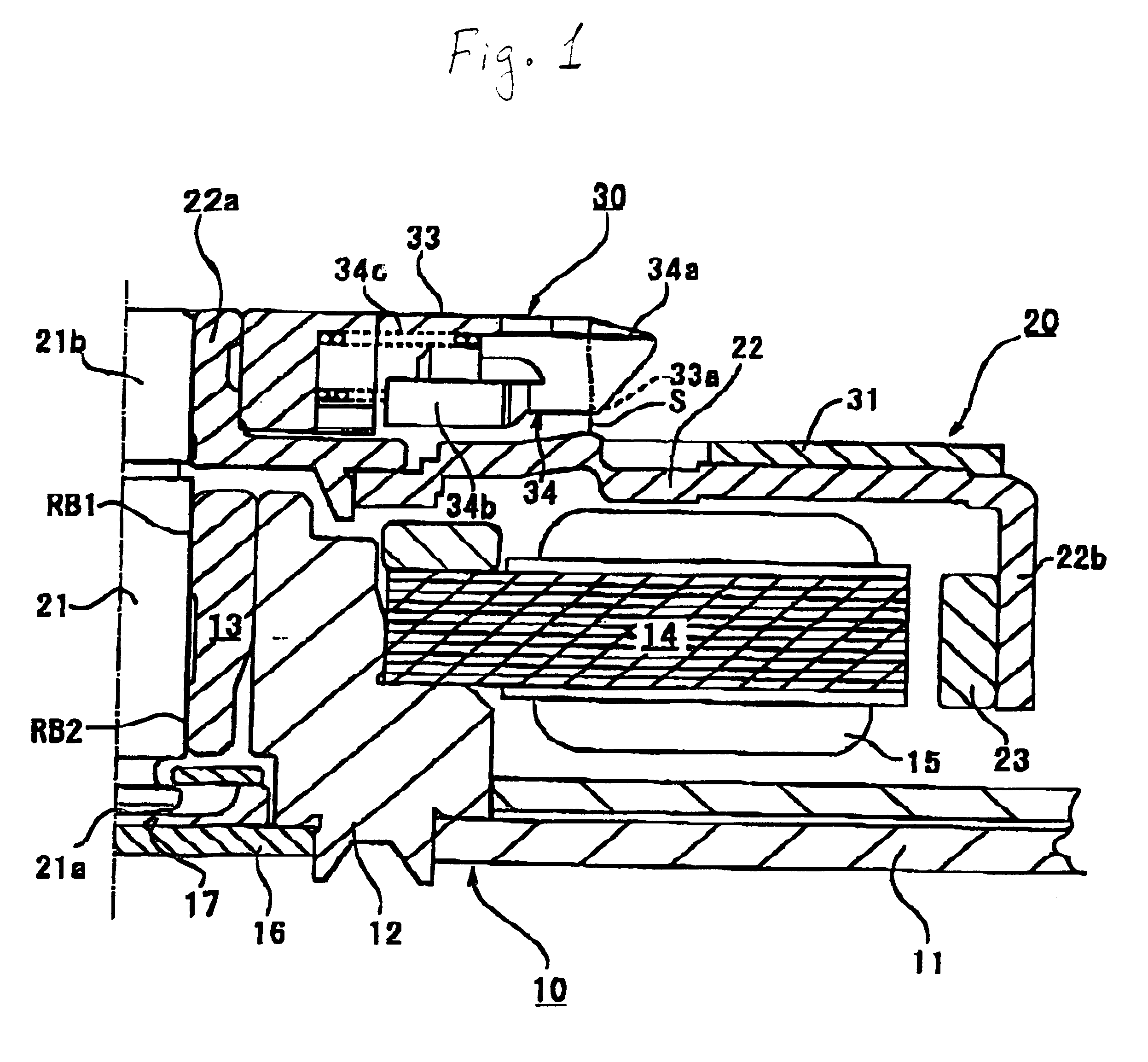 Disc clamping device