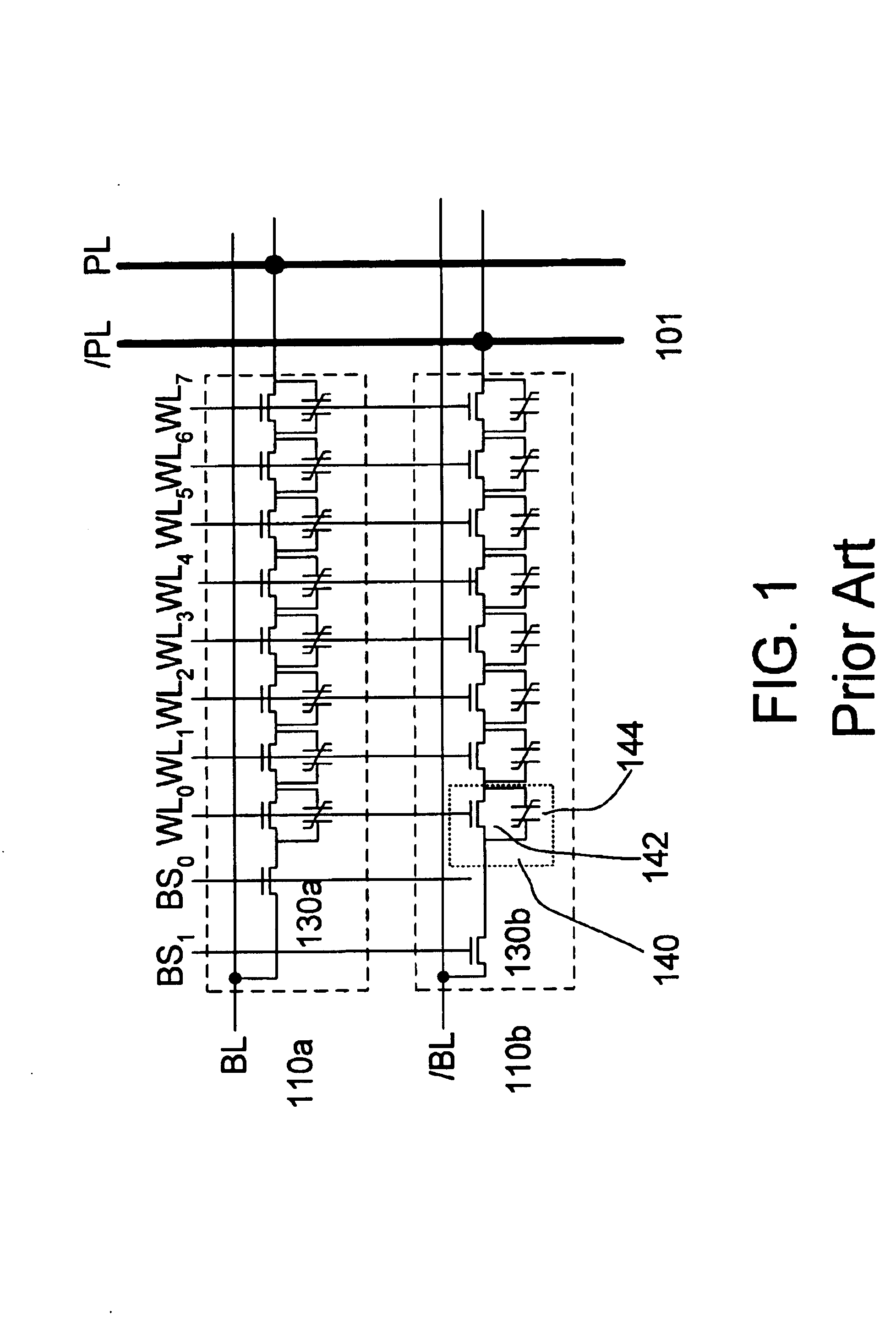 Redundancy in series grouped memory architecture