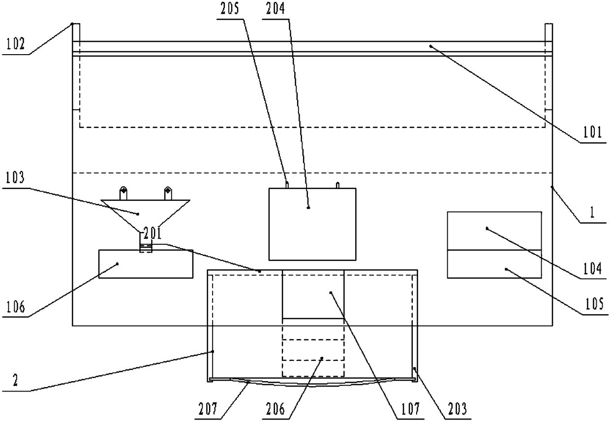 Rabbit farrowing device