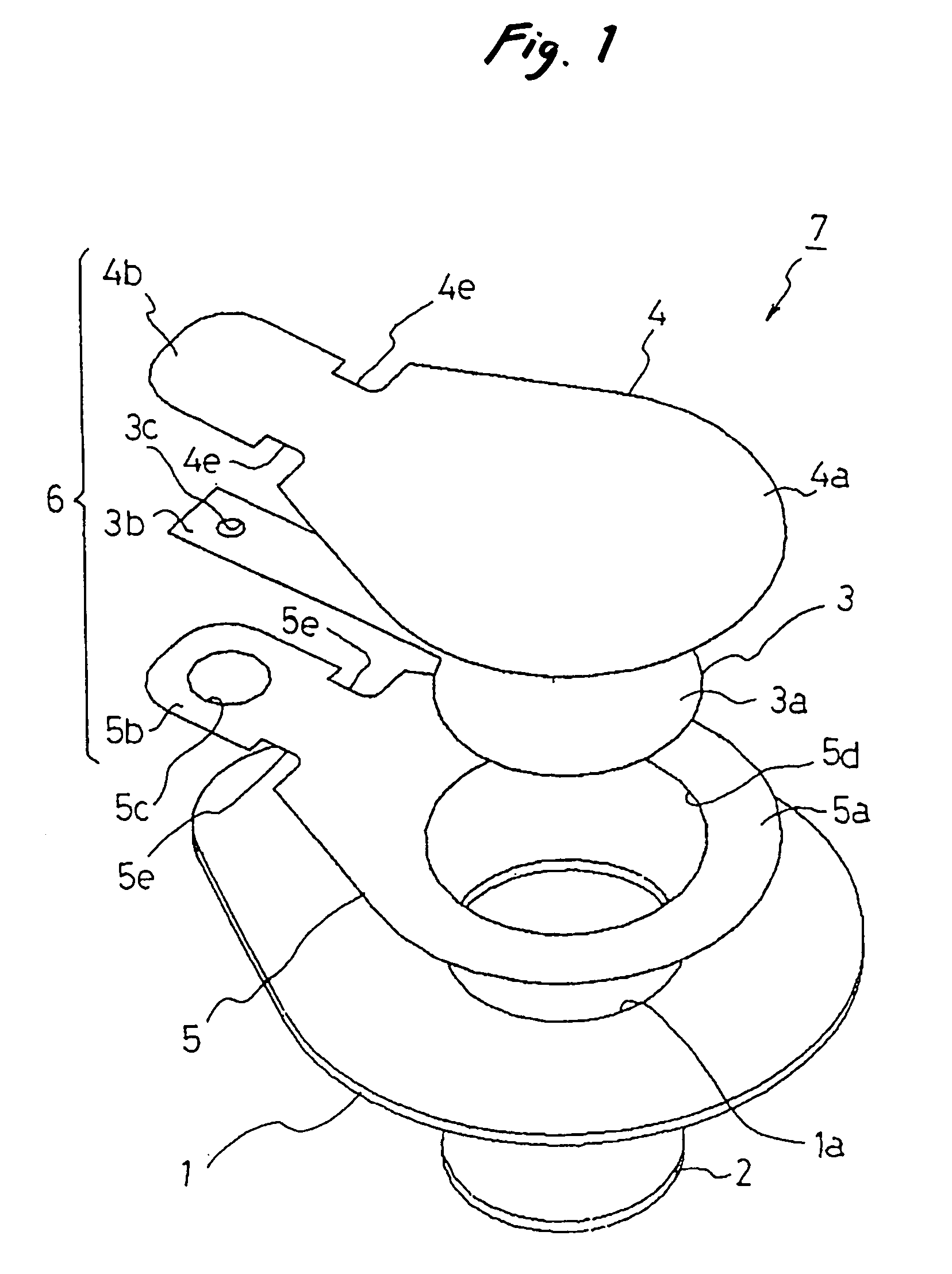 Biological electrode and connector for the same