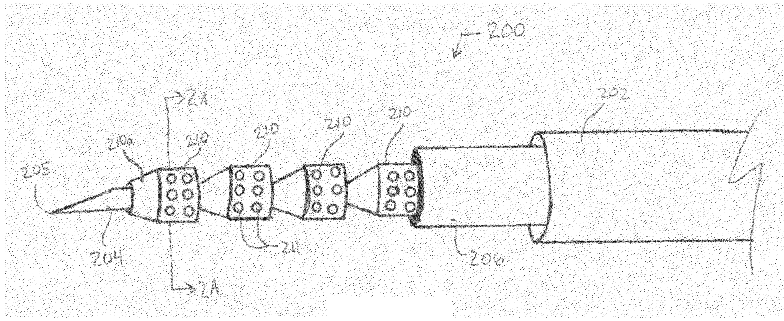 Fiducial deployment needle system