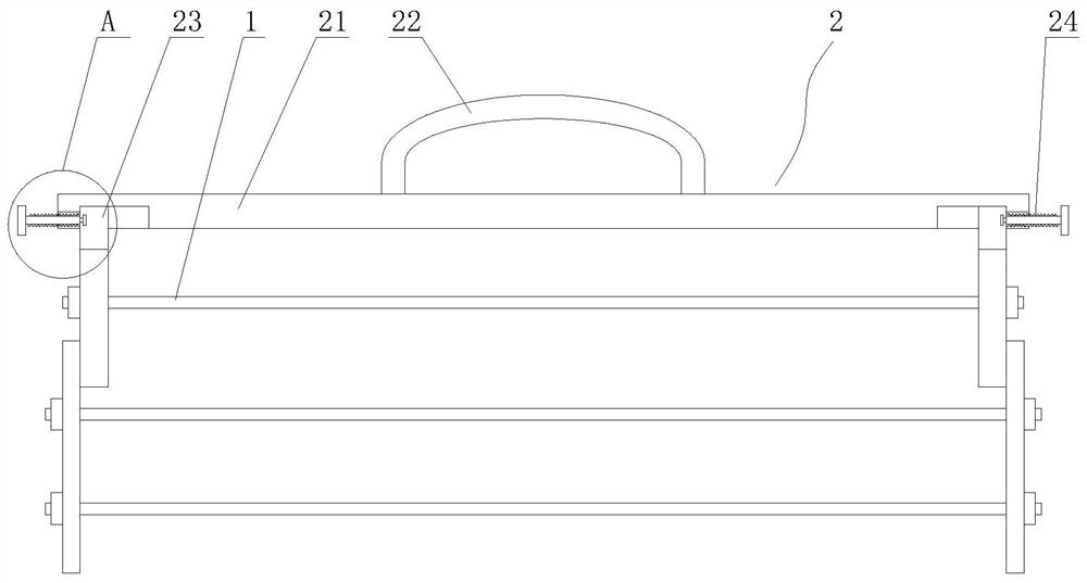 Metal workpiece welding position reinforcing device and implementation method thereof