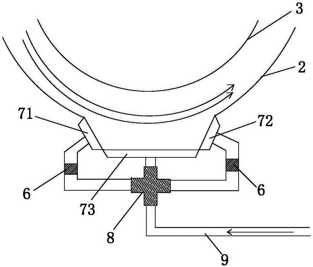 Air-blowing-type roller washing machine and clothes-washing method thereof