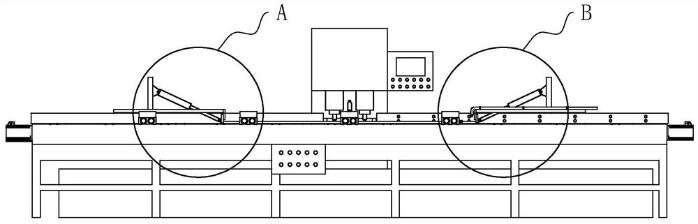 Plate positioning and drilling system and positioning method