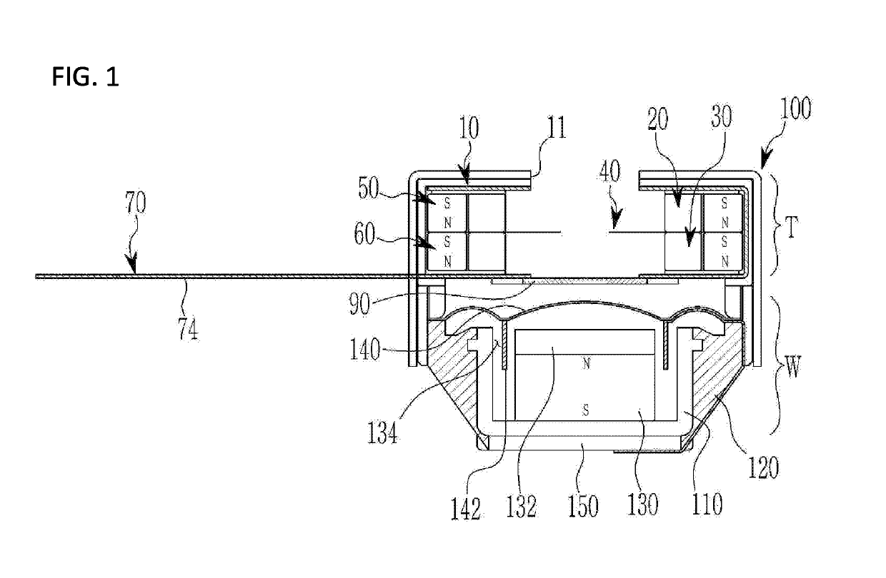 Hybrid speaker