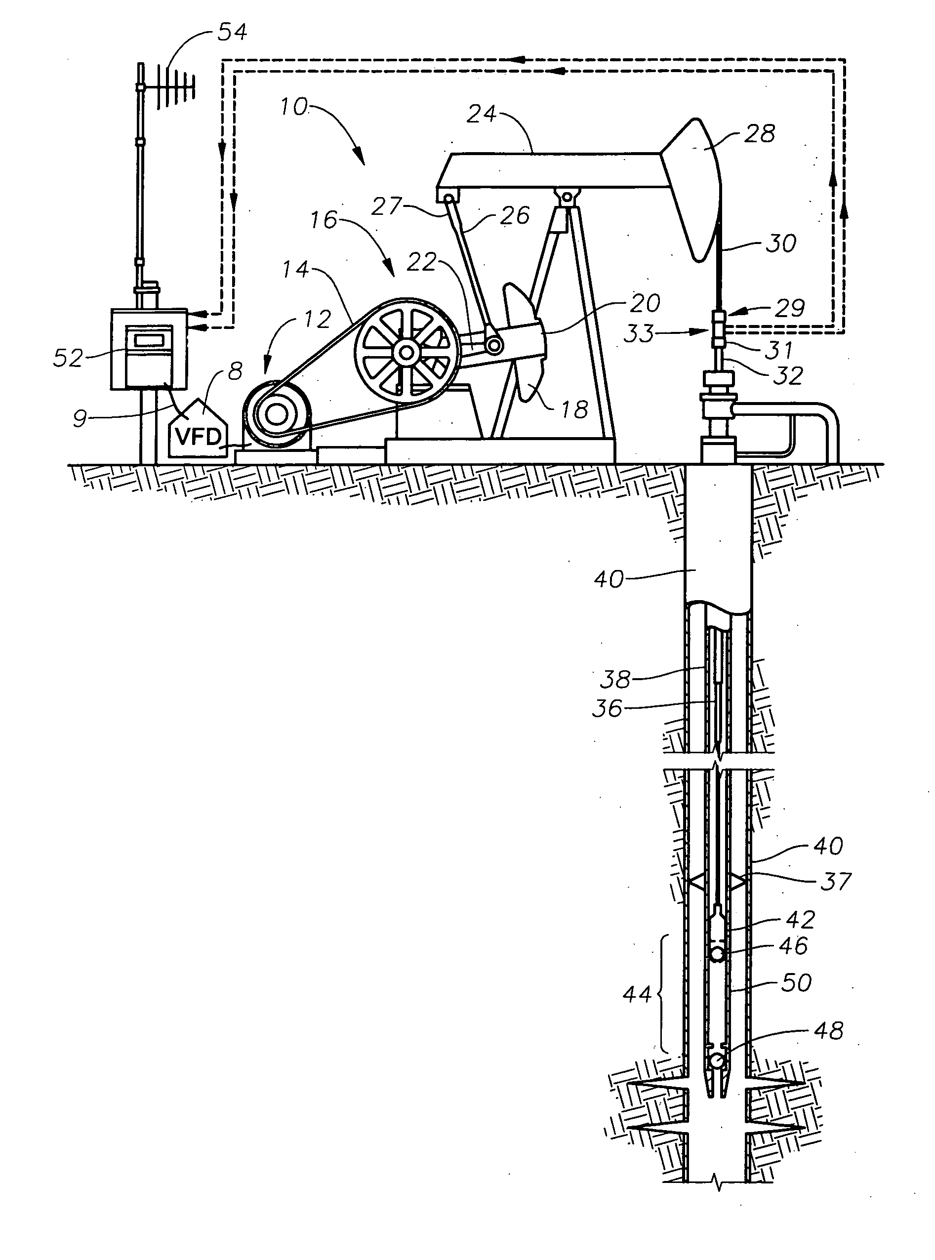 Method for mitigating rod float in rod pumped wells
