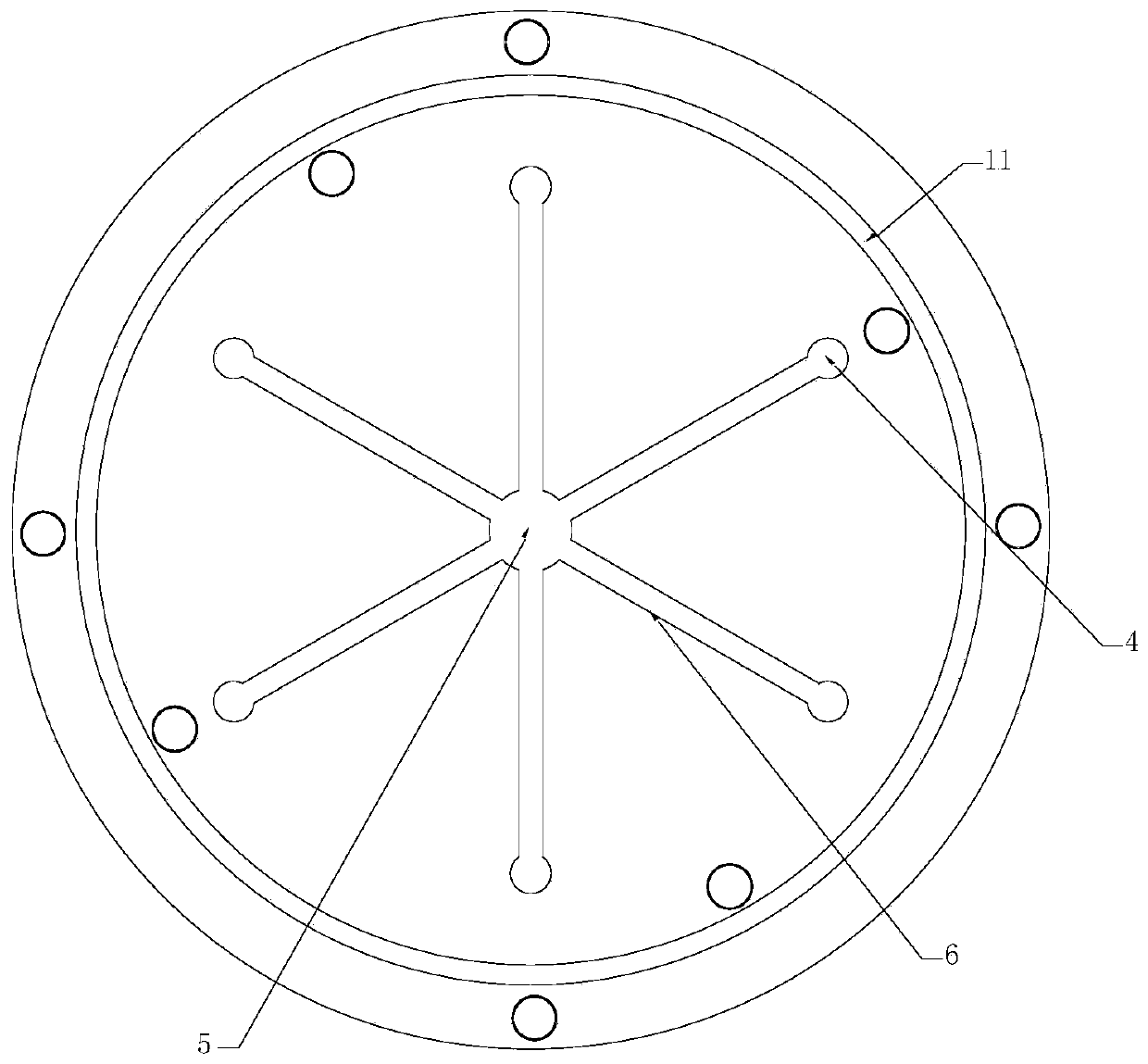 A swash plate compressor speed measuring device