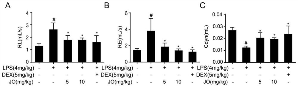 Use of jasurolignoside in the preparation of medicines for treating and/or preventing lung injury