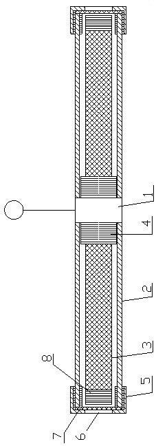 Fire-fighting multipurpose high-altitude escape auxiliary rod