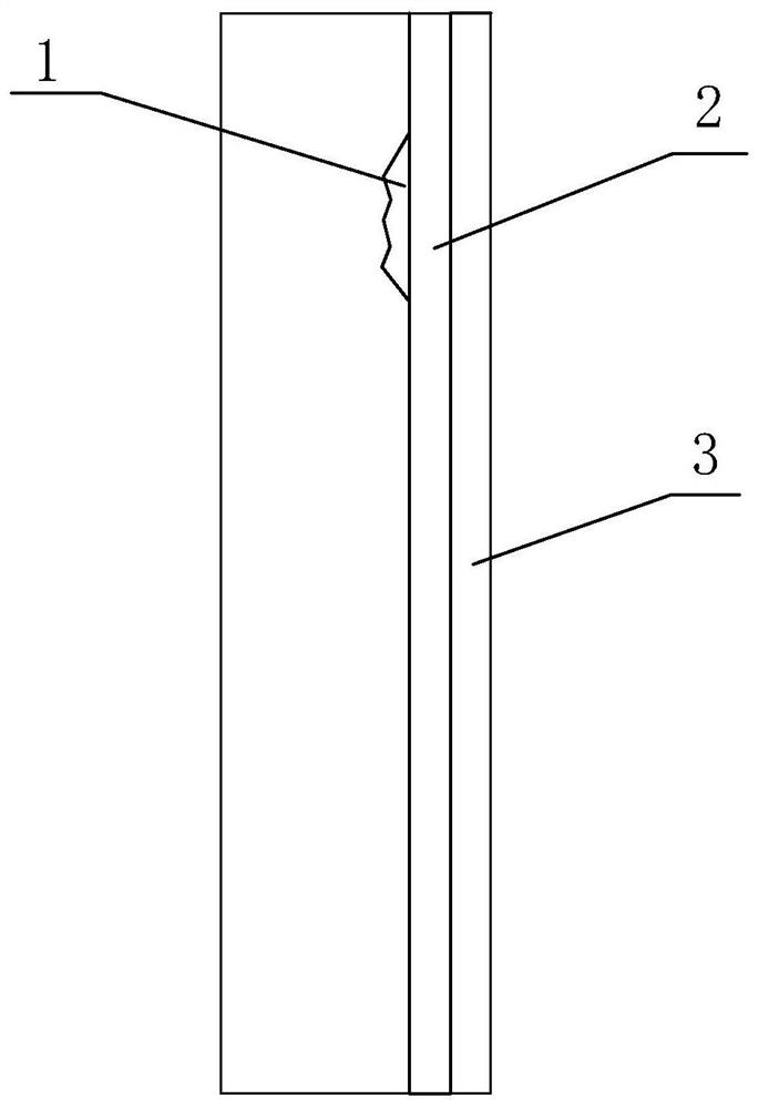 A permeable and cross-linked combined coating for anticorrosion of cooling towers