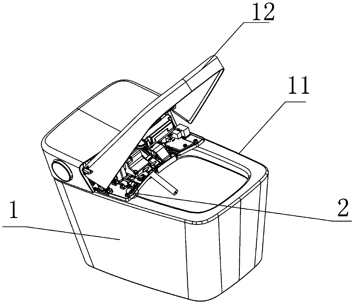Intelligent closestool adaptive to excrements and urine and control method
