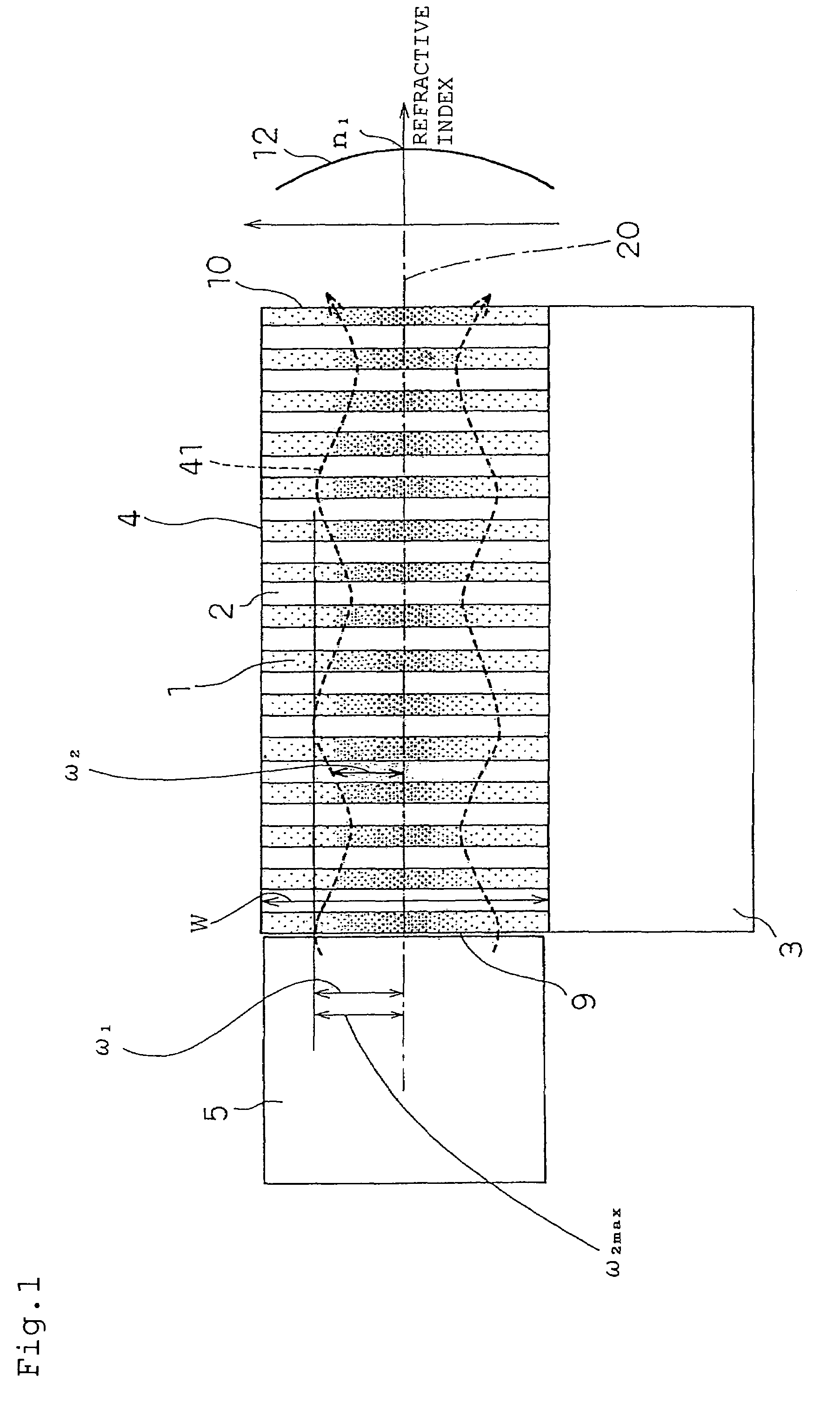 Optical device, and production method for photonic crystal slab