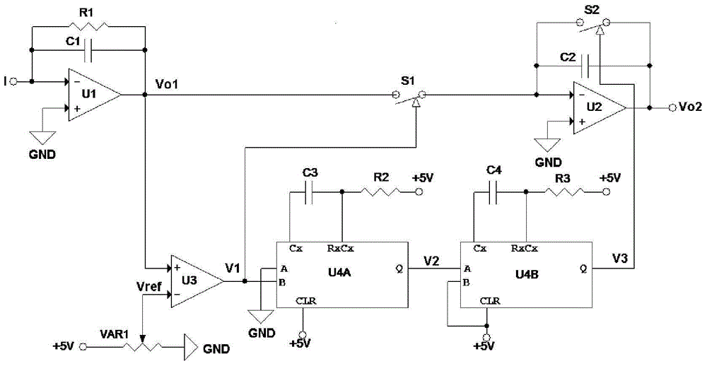 Energy detection device for photoetching machine