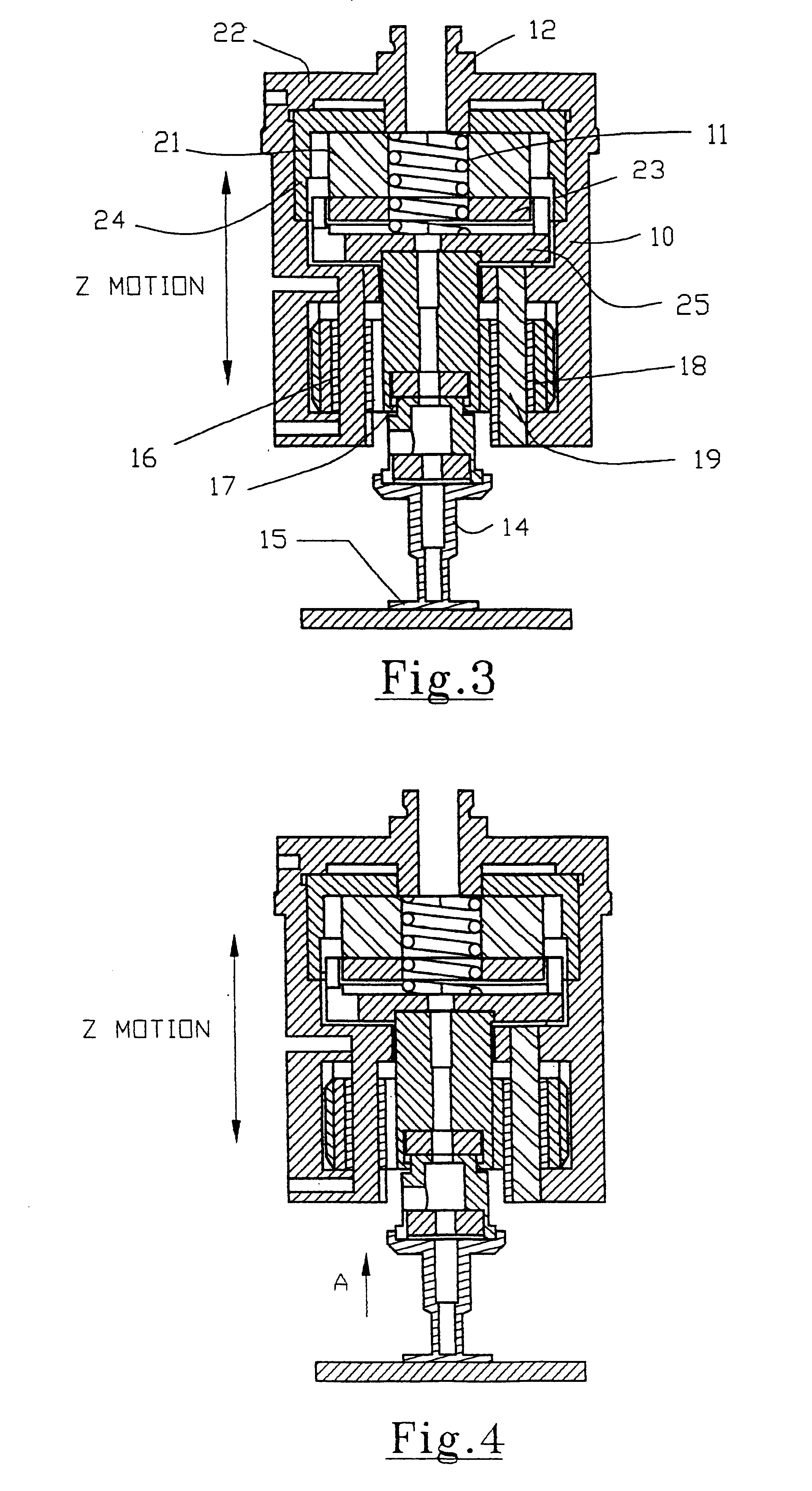 Apparatus and method for bond force control