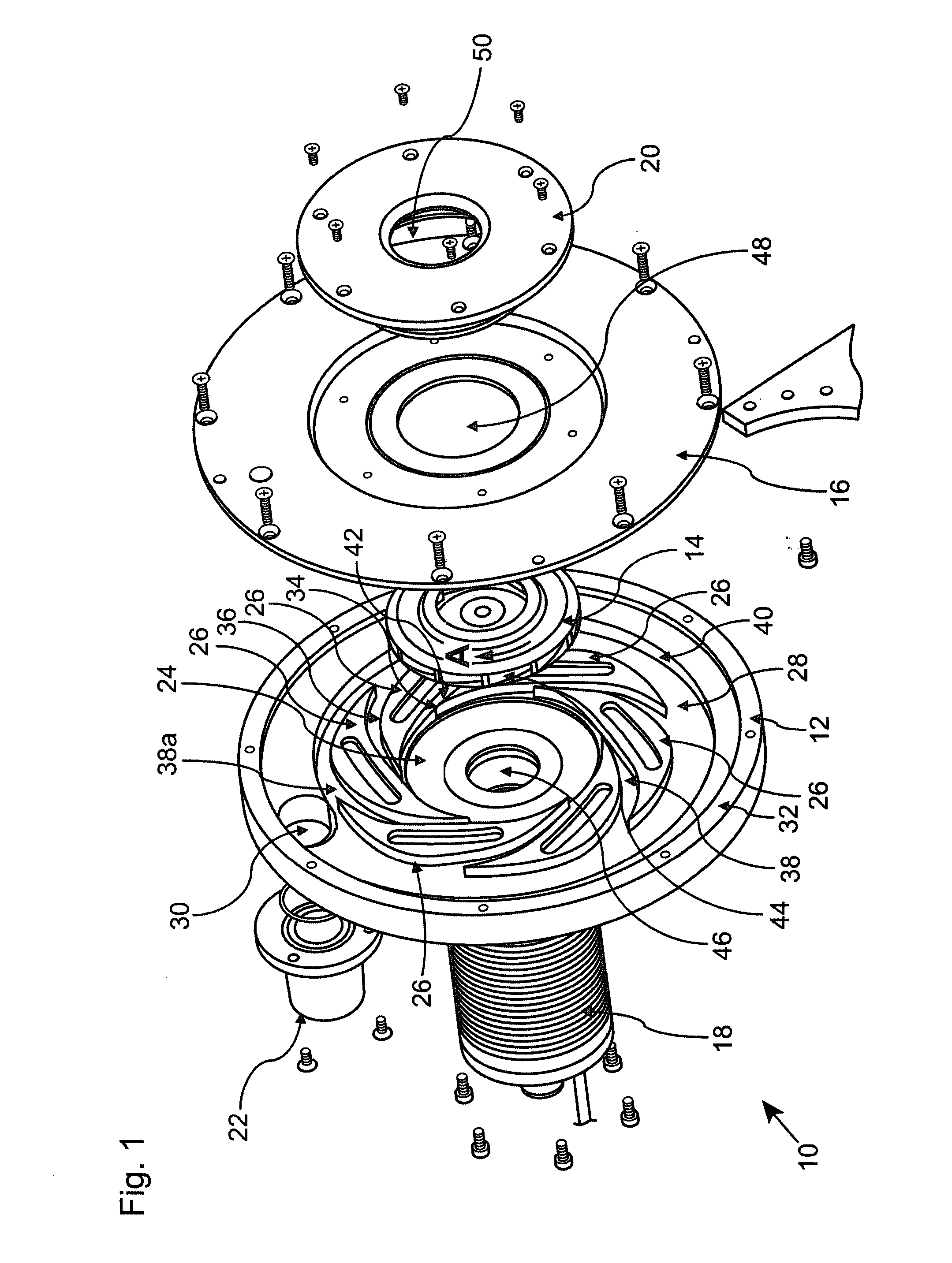 Diffuser for a Forward-Swept Tangential Flow Compressor