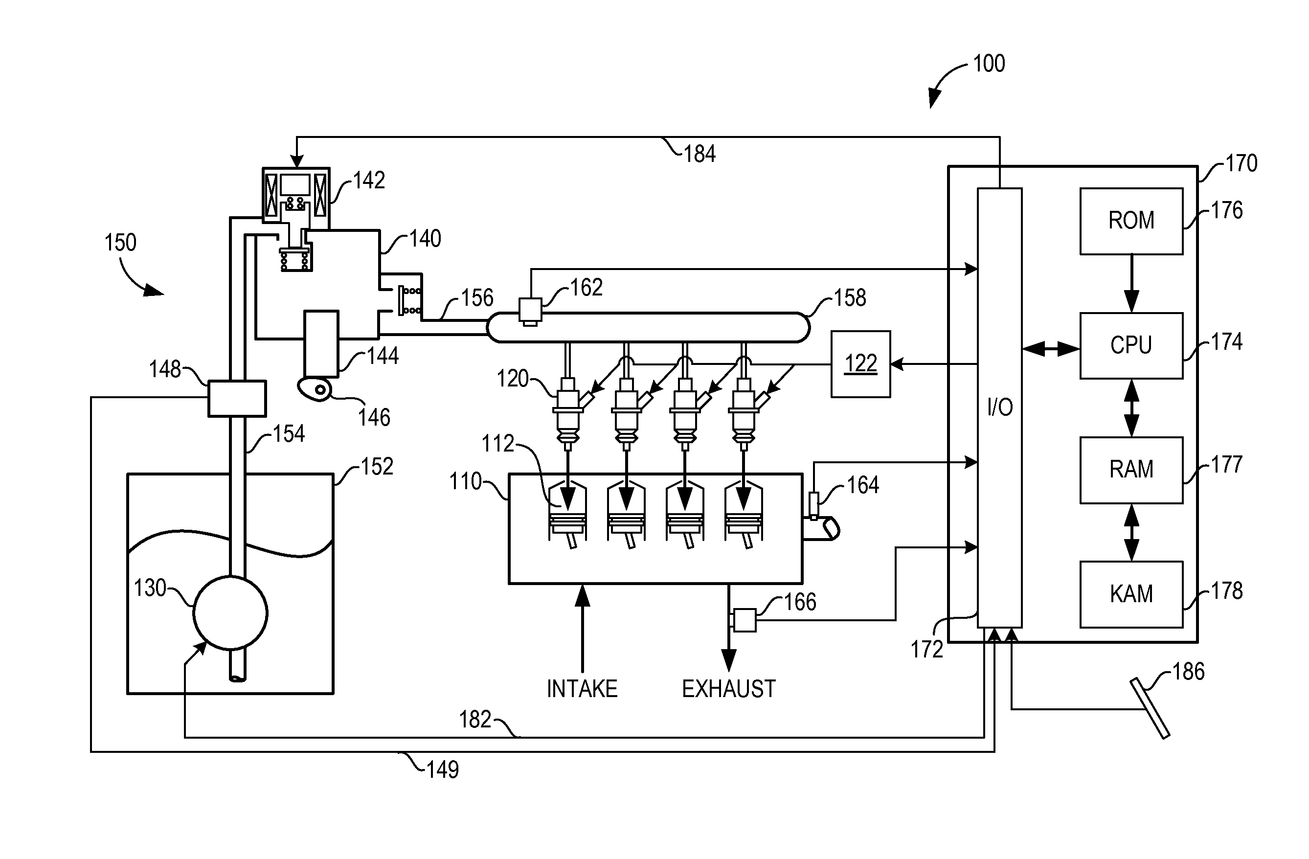 Methods and systems for a fuel system