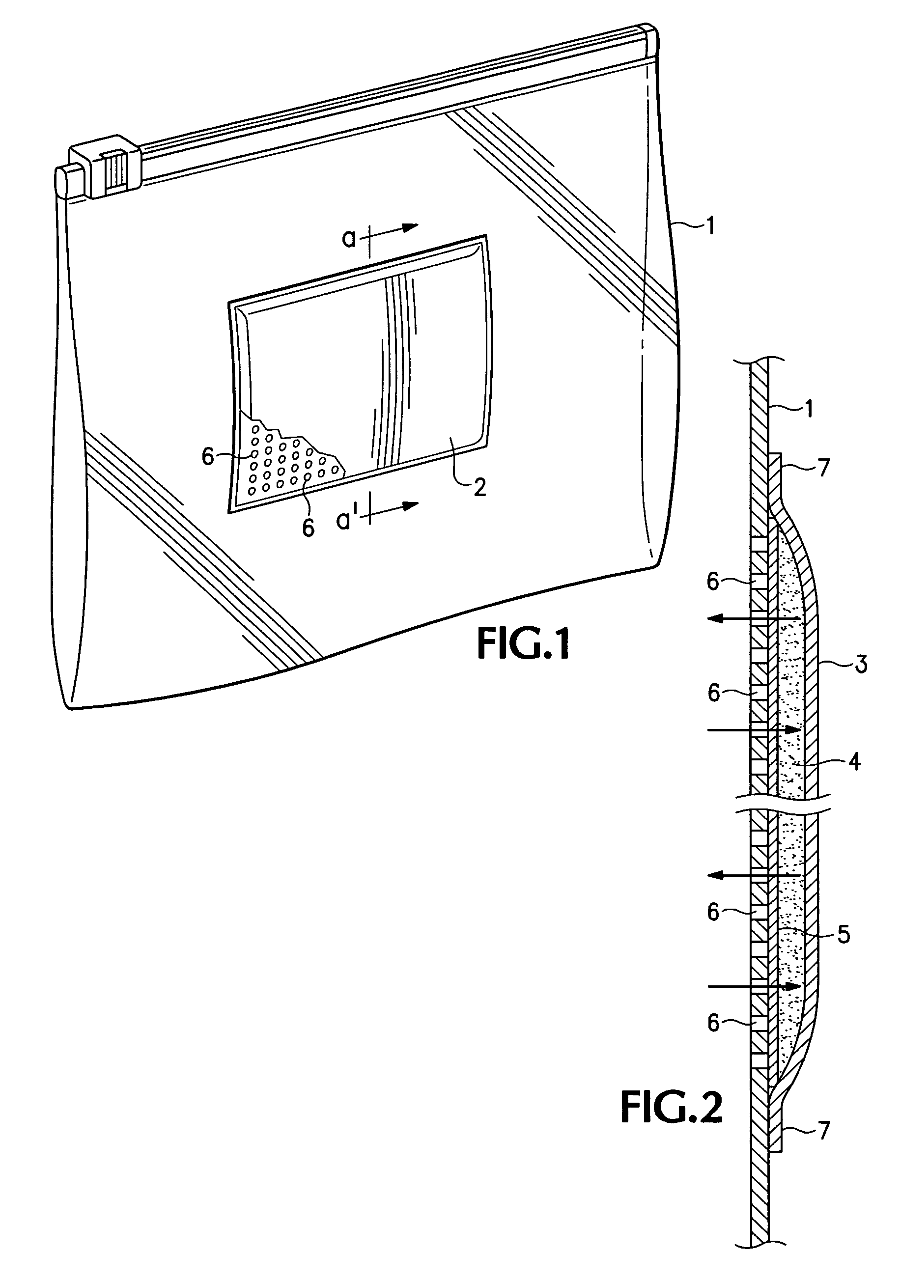 Packaging system for preserving perishable items