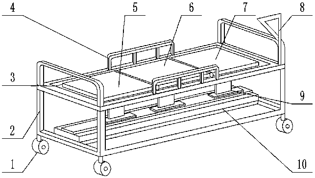 An automated rehabilitation therapy nursing bed driven by a linear motor