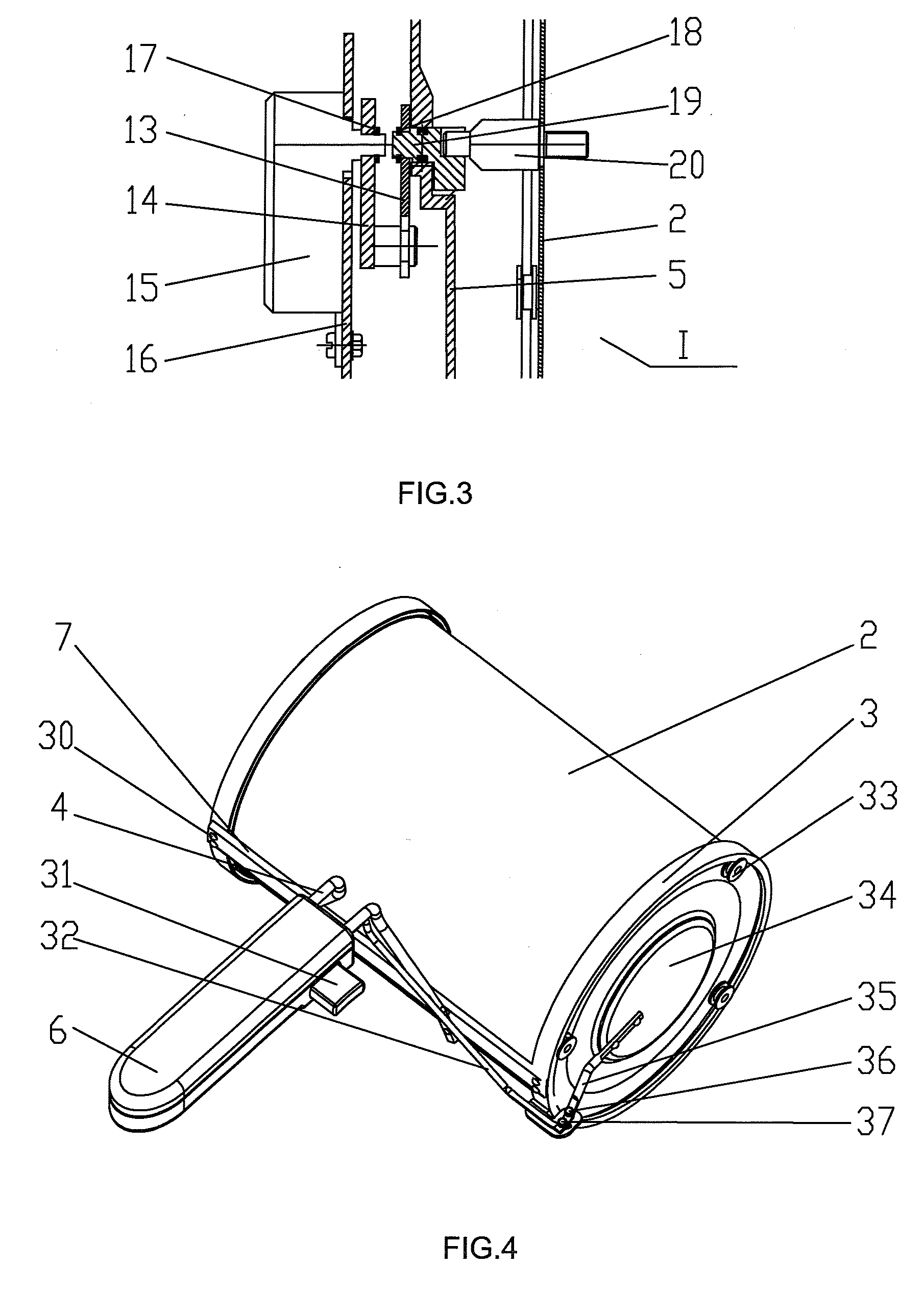 Electric Heating Apparatus With An Automatic Rotating Food Basket